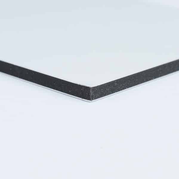 Gloss White Aluminium Composite Panel | Plastic Direct