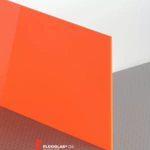 Orange Acrylic Perspex Sheet plexiglass