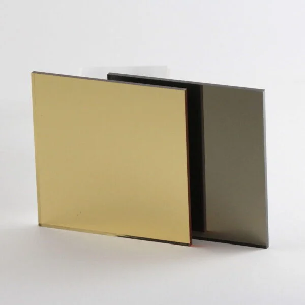 Gold Mirror Acrylic Sheet | Cut to Size | Plastic Direct
